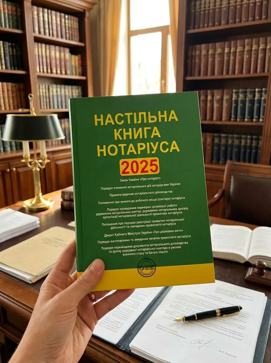 Настільна книга нотаріуса. Зібрання нормативно-правових актів — Книги