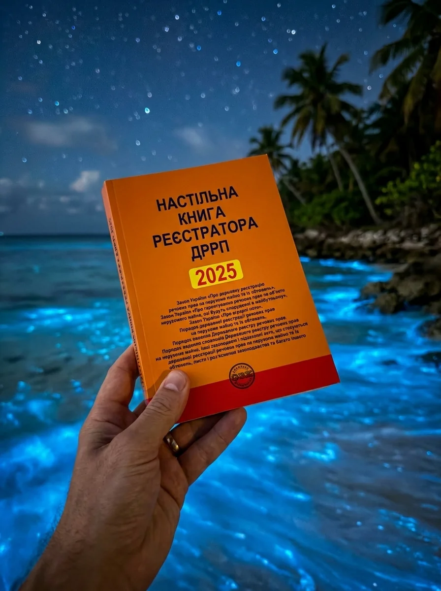 Настільна книга реєстратора ДРРП. Зібрання нормативно-правових актів — Оксана Коротюк, обкладинка