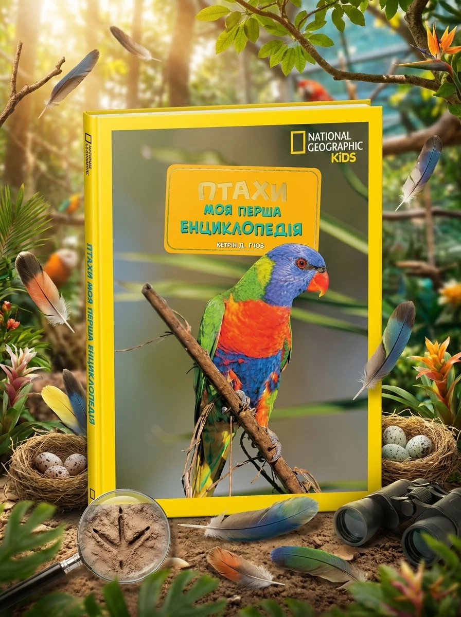 National Geographic kids. Моя перша енциклопедія. Птахи, Кетрін Д. Г'юз