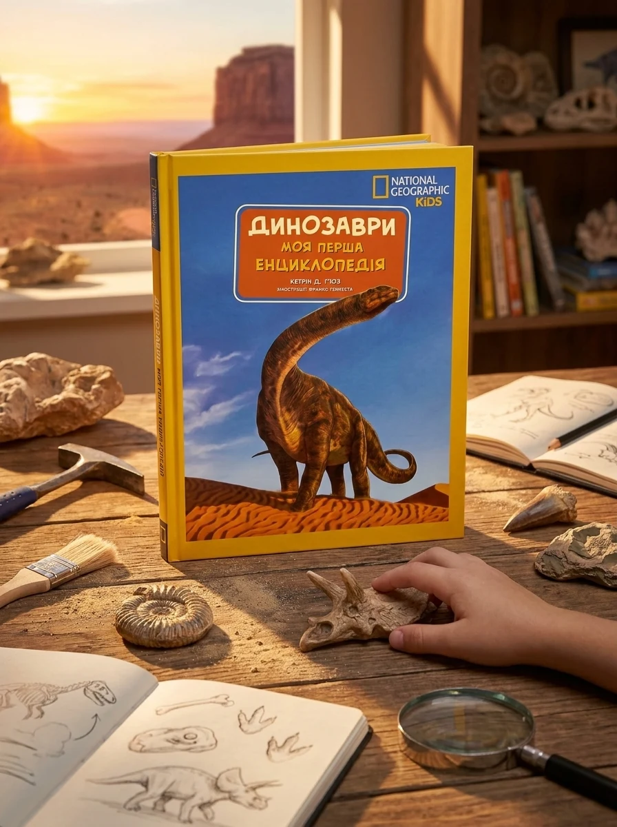 National Geographic. Моя перша енциклопедія. Динозаври, Кетрін Д. Г'юз — фото 2