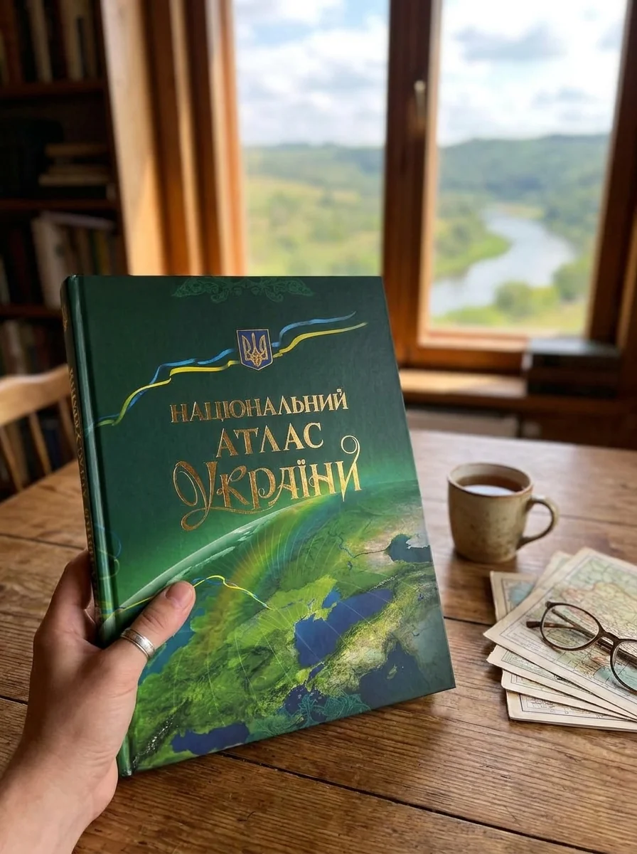 Національний атлас України — Збірник, обкладинка