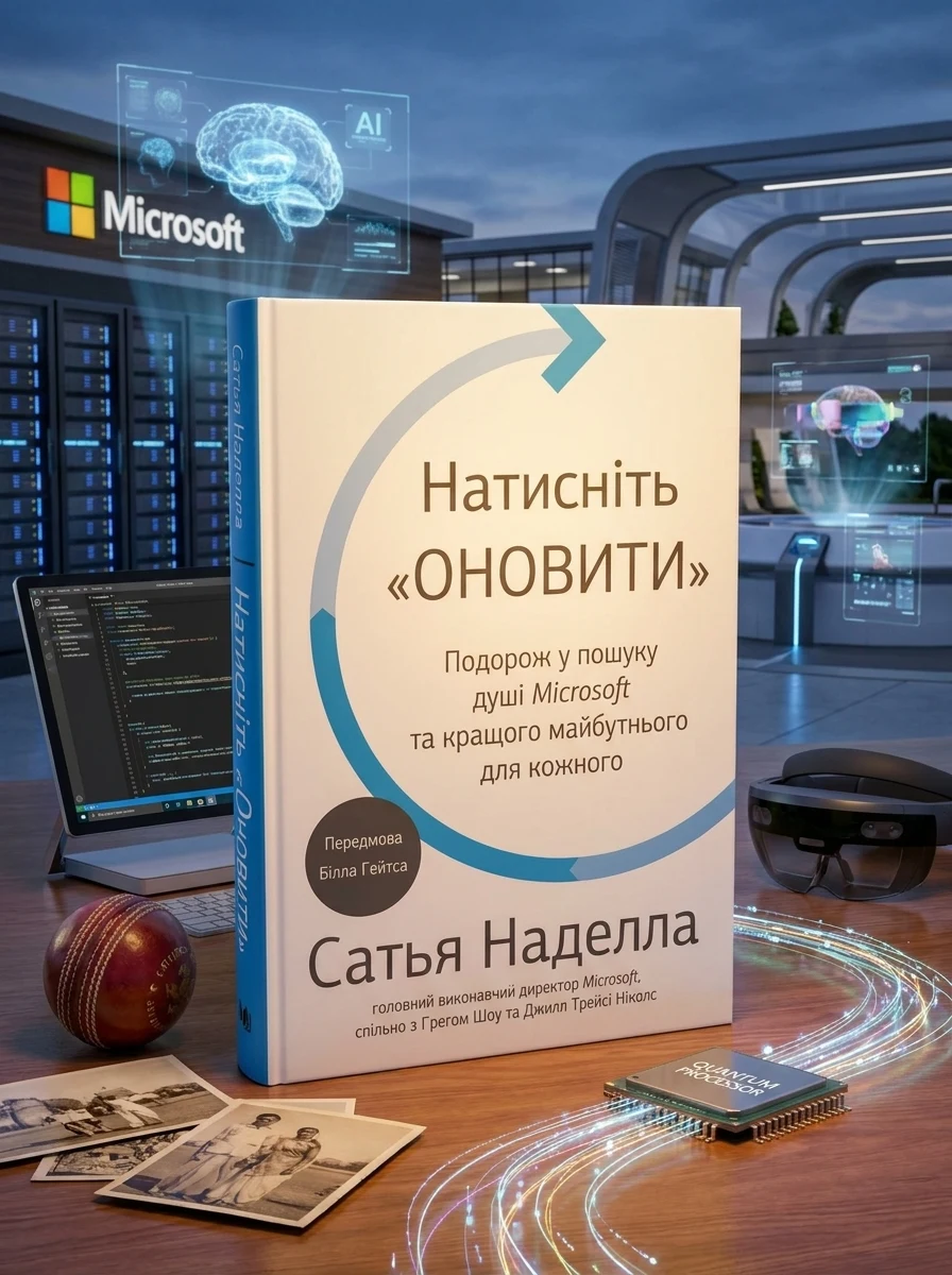 Натисніть «Оновити». Подорож у пошуку душі Microsoft та кращого майбутнього для кожного — Бізнес та саморозвиток
