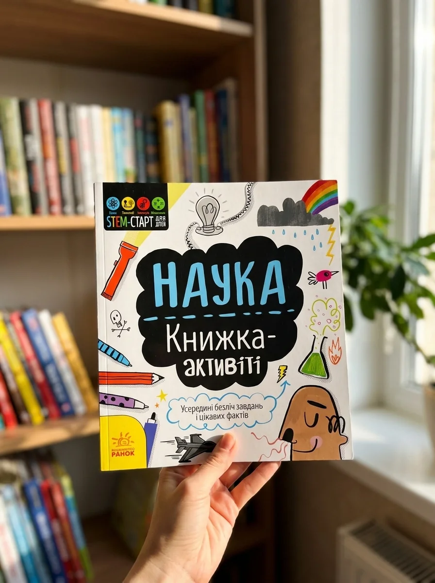 Наука. Книжка-активіті | купити книгу онлайн