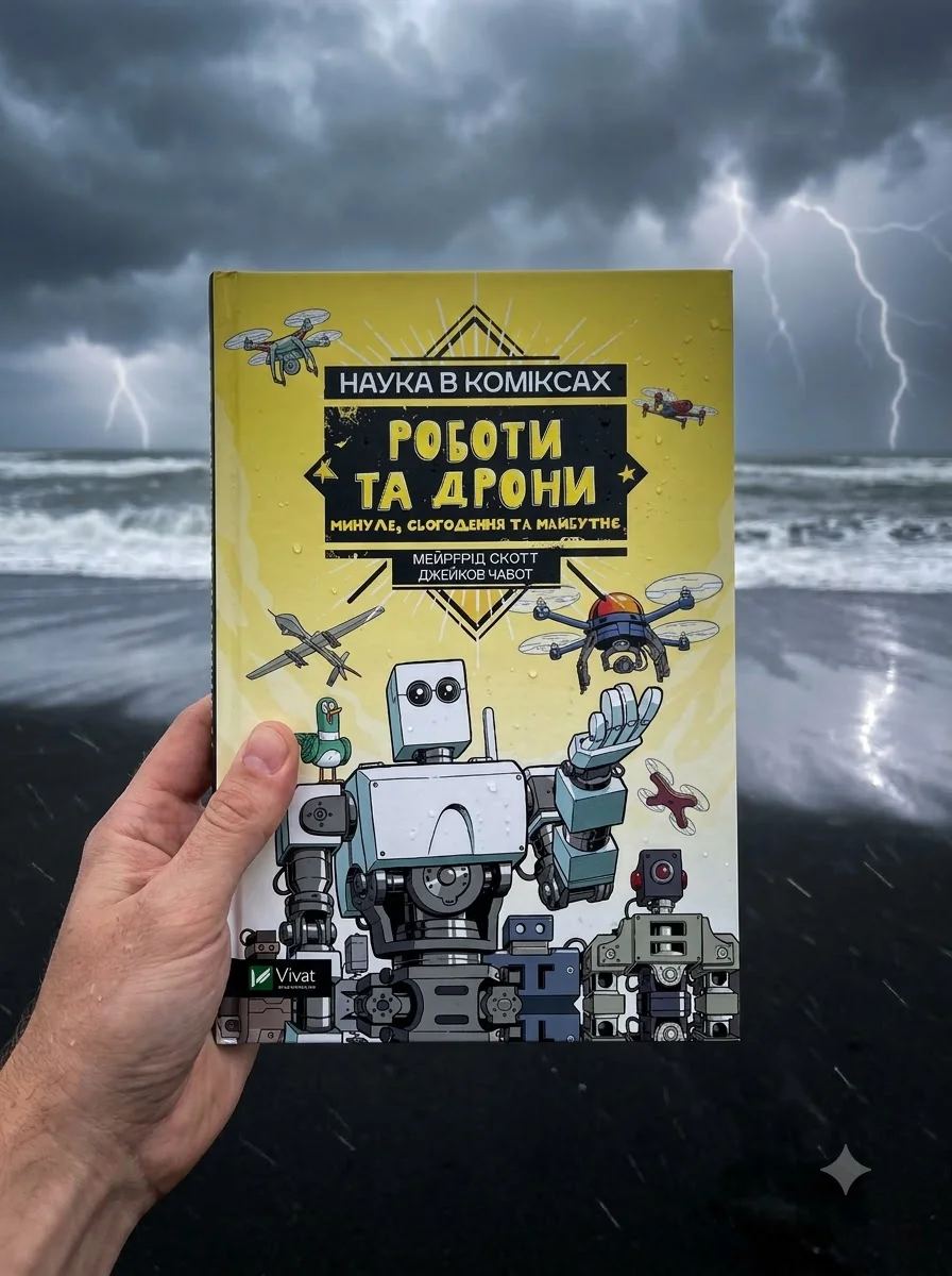 Наука в коміксах. Роботи та дрони: минуле, сучасне і майбутнє — Комікси та манґи