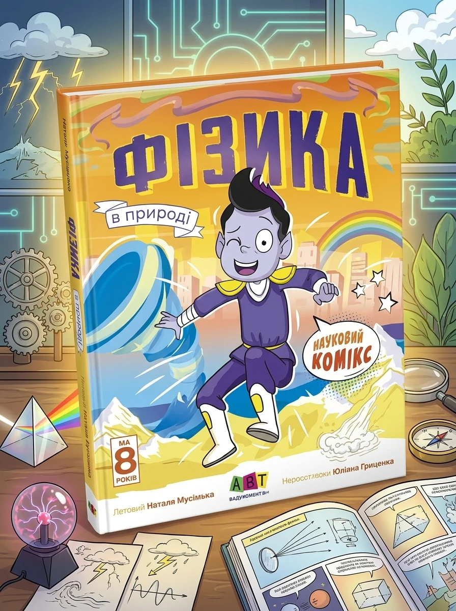 Науковий комікс Фізика в природі Редизайн — фото 2