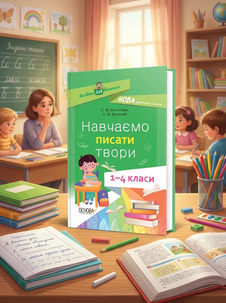 Навчаємо писати твори. 1–4 класи. Посібник для вчителя. — Вивчення мов