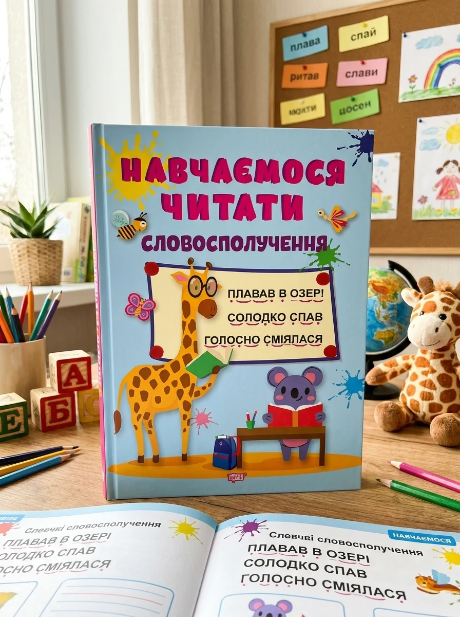 Навчаємося читати. Словосполучення — фото 2
