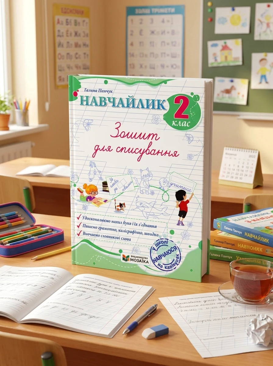 Навчайлик. 2 клас. Зошит для списування — Вивчення мов