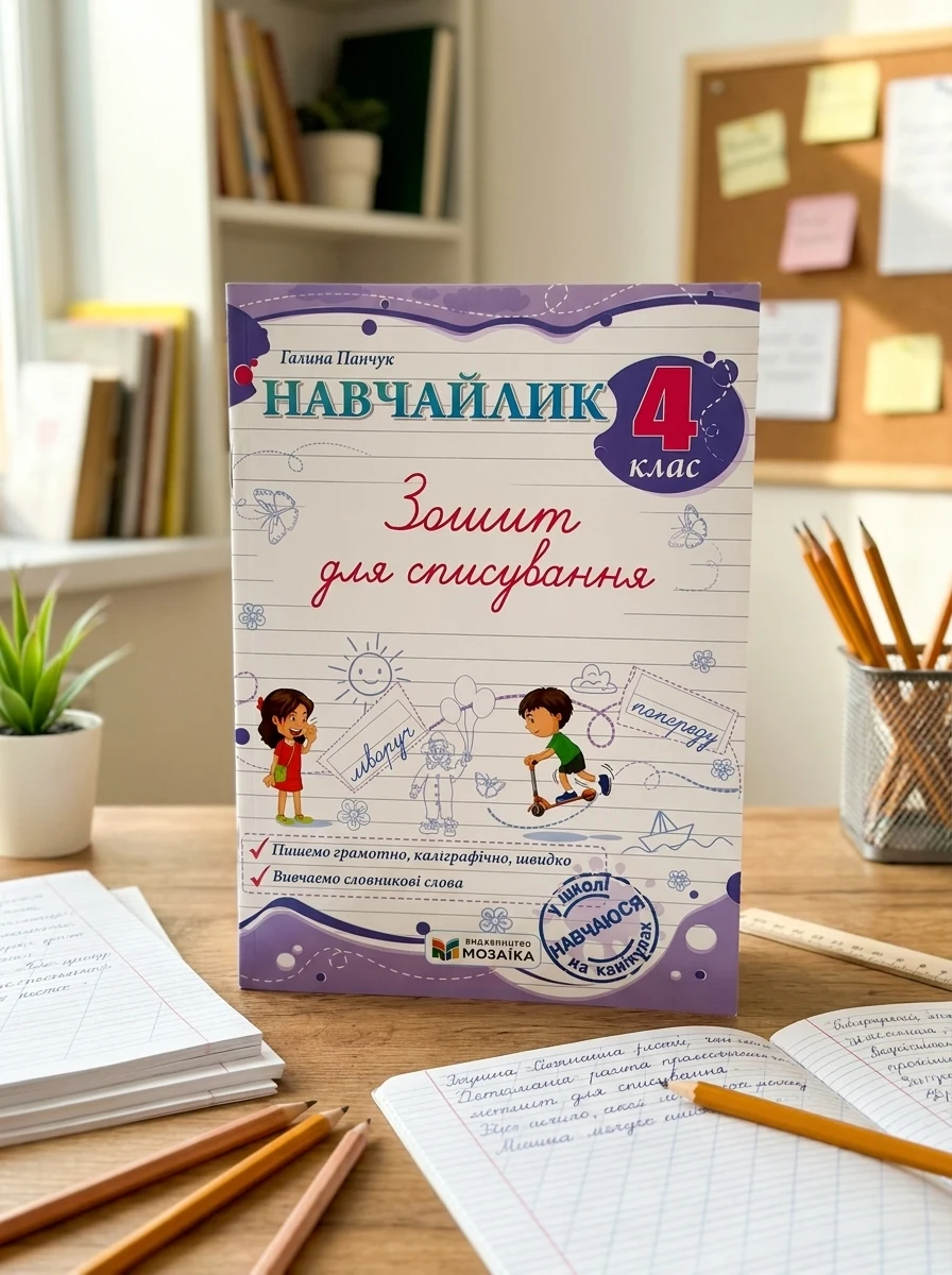 Навчайлик. 4 клас. Зошит для списування — Вивчення мов
