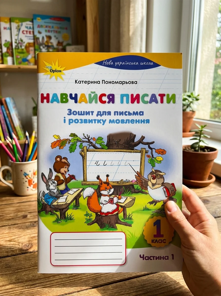 Навчайся Писати. 1 клас. Зошит для письма і розвитку мовлення — Катерина Пономарьова, фото 2