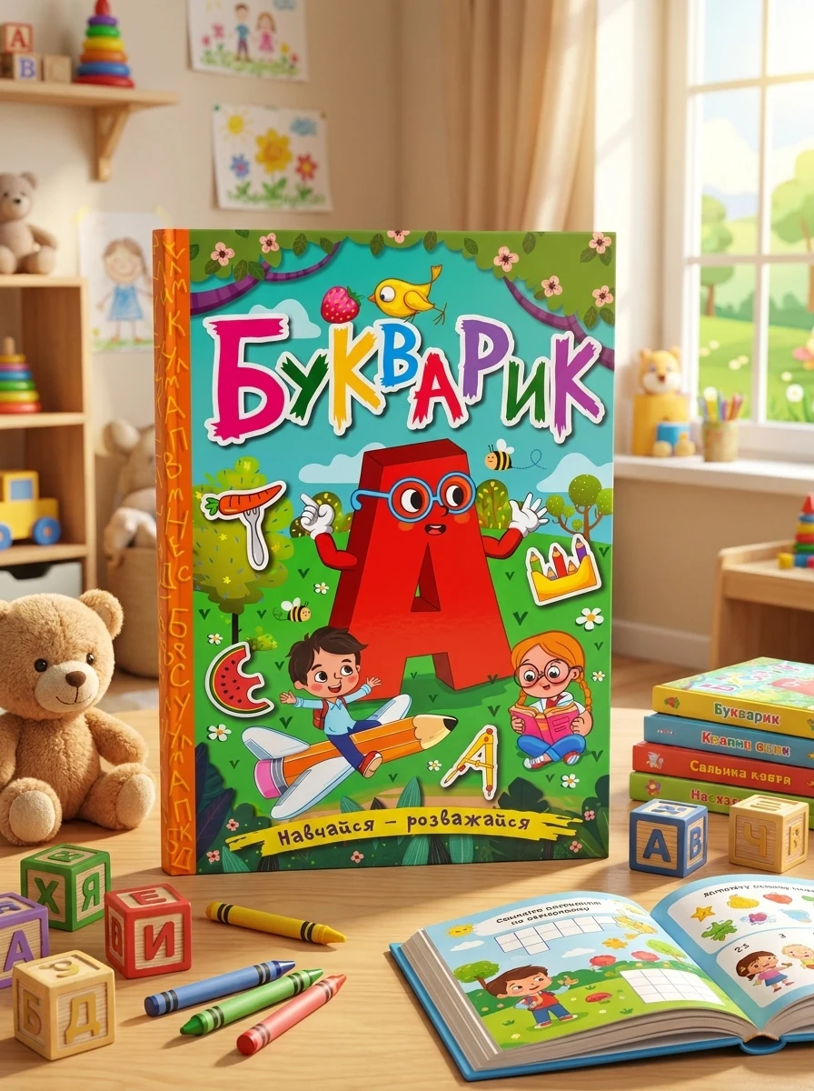 Навчайся – розважайся. Букварик — Навчальна література