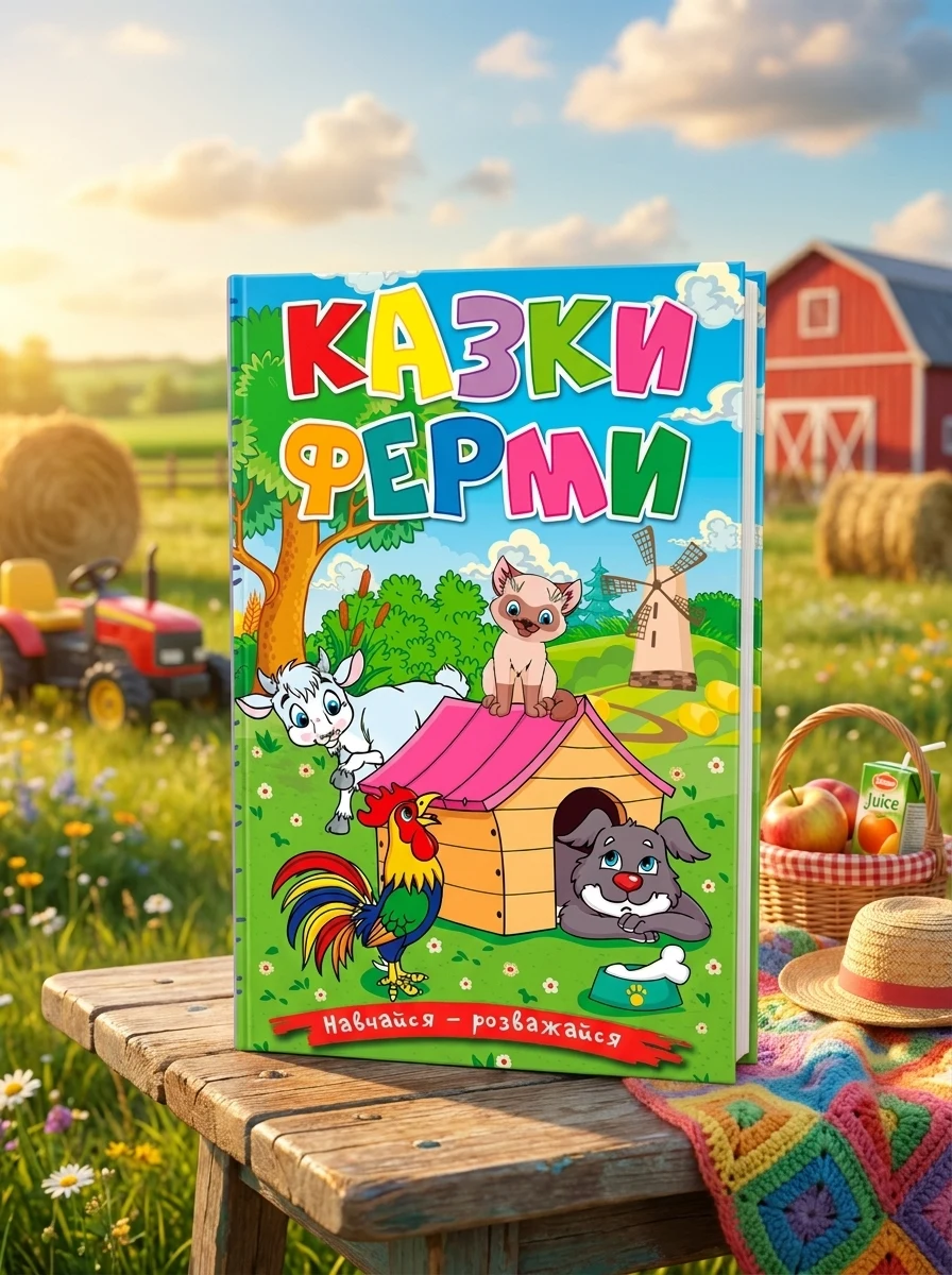 Навчайся-розважайся. Казки ферми — Дитячі книги