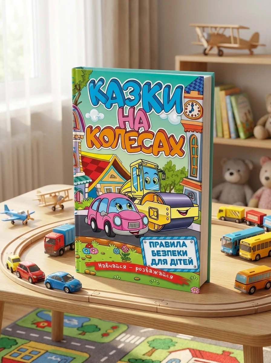Навчайся – розважайся. Казки на колесах — Дитячі книги