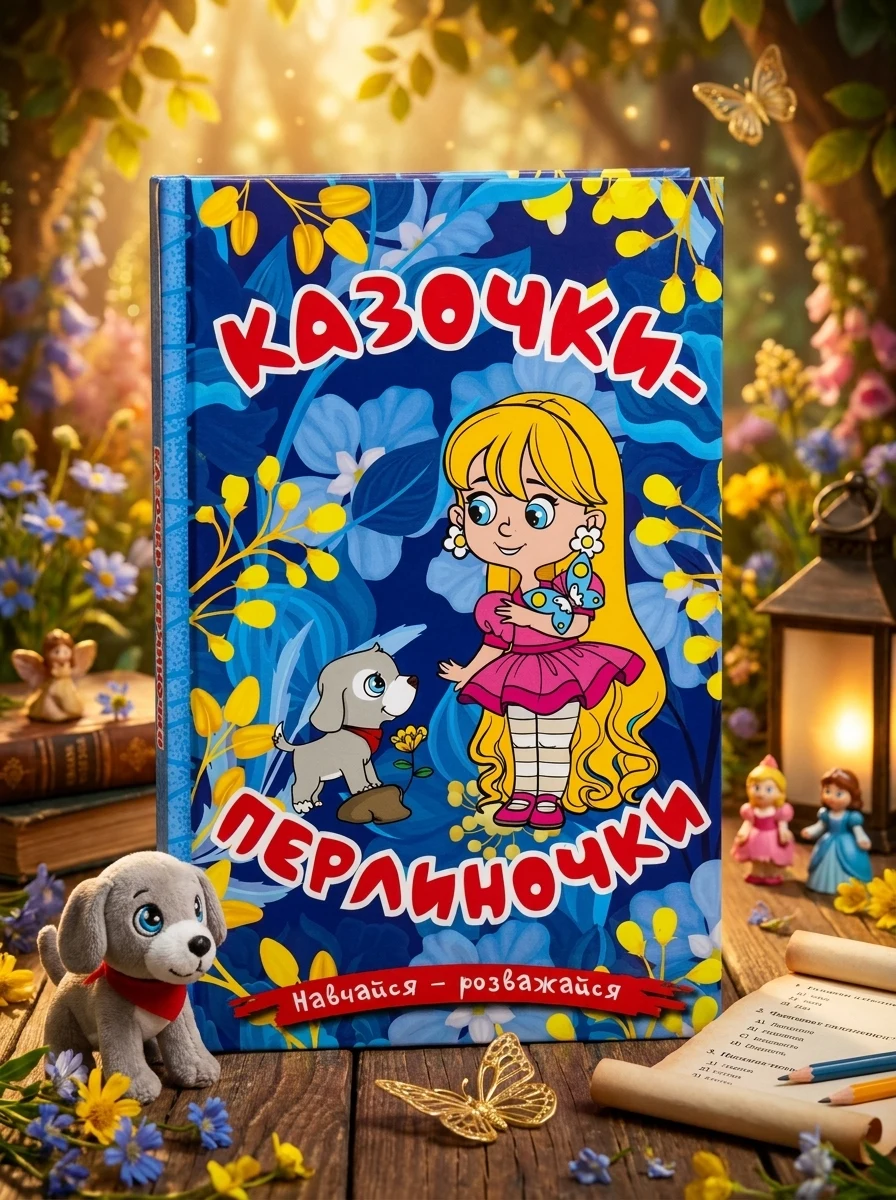 Навчайся – розважайся. Казочки-перлиночки. Синя