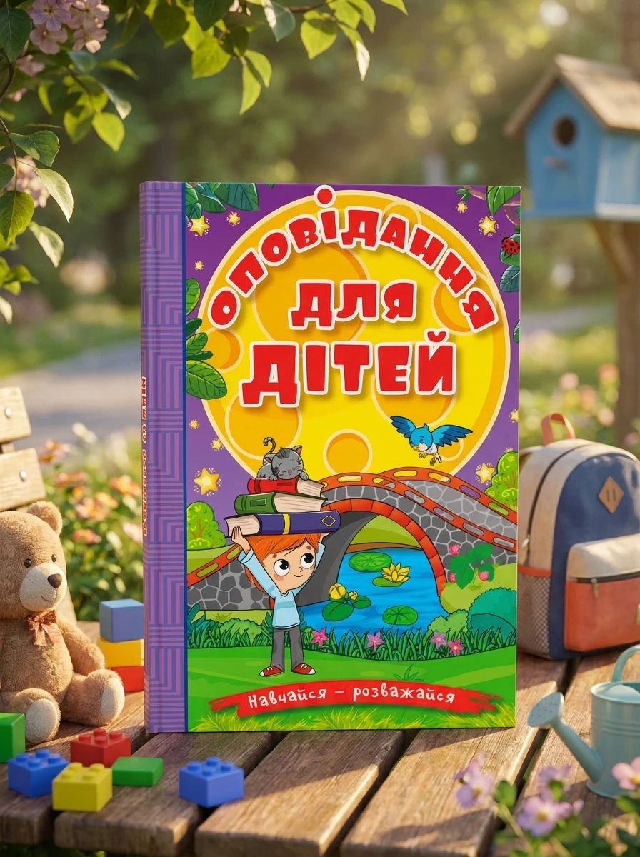 Навчайся-розважайся. Оповідання для дітей. Фіолетова — Дитячі книги
