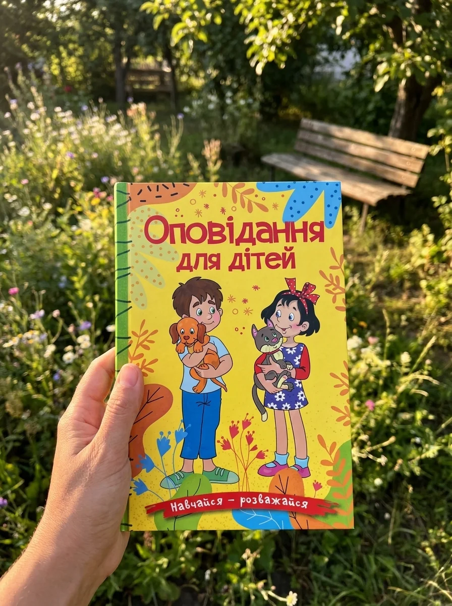 Навчайся-розважайся. Оповідання для дітей. Жовта — Карпенко Юлія, обкладинка