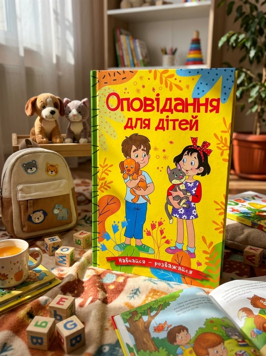Навчайся-розважайся. Оповідання для дітей. Жовта — Навчальна література