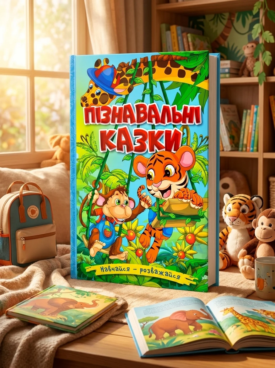 Навчайся-розважайся. Пізнавальні казки — Дитячі книги