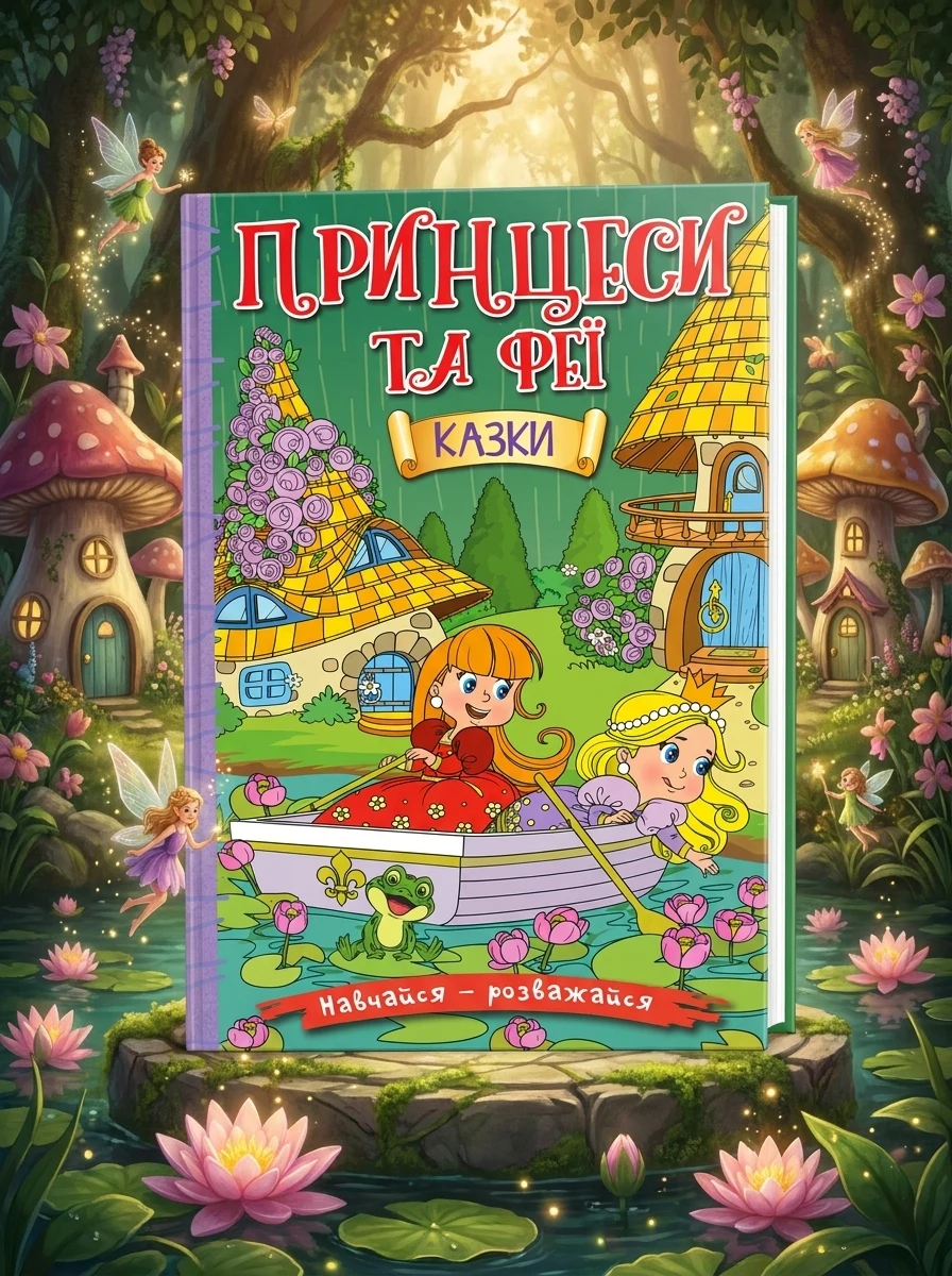 Навчайся – розважайся. Принцеси та Феї — Дитячі книги