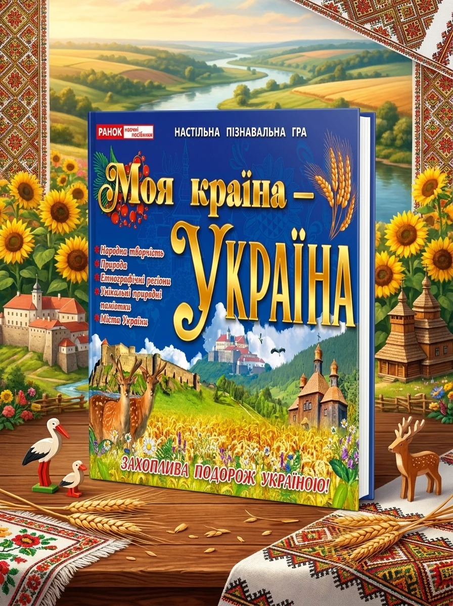 Навчальна гра "Моя країна - Україна" — Дитяча література
