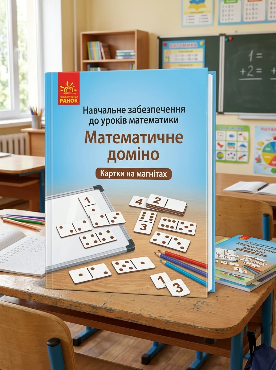Навчальне забезпечення до уроків математики. Математичне доміно. Картки на магнітах. 1-4 класи, — Дім, сім'я, релігія