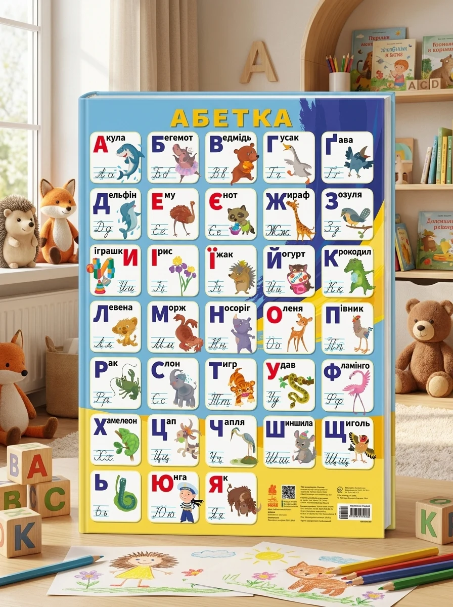 Навчальні плакати. Абетка, — Вивчення мов