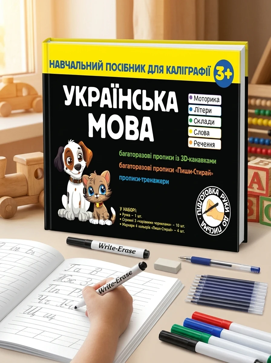 Навчальні посібники для каліграфії. Українська мова — Навчальна література