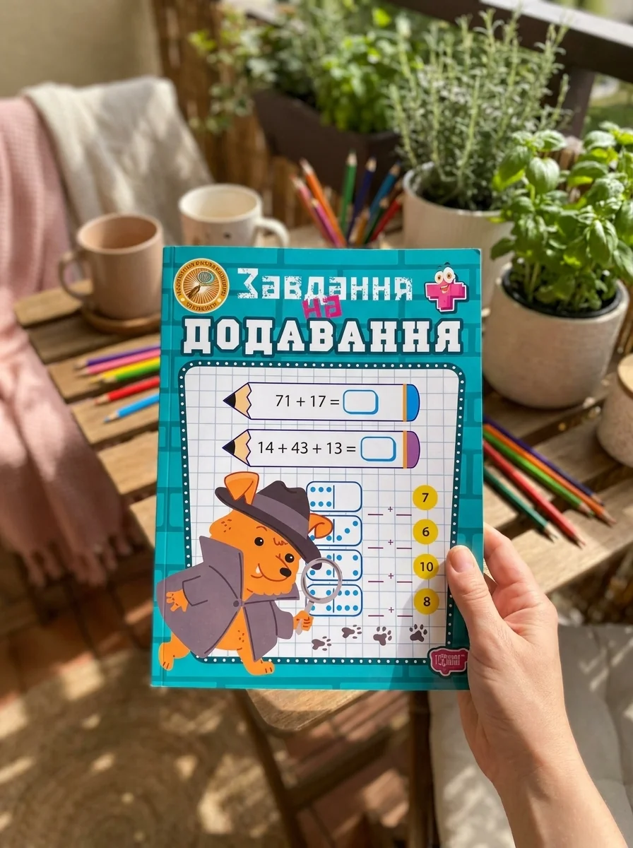 Навчально-розважальний тренажер. Завдання на додавання — Дитяча література