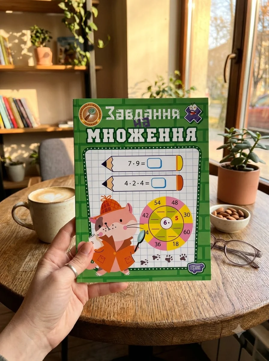 Навчально-розважальний тренажер. Завдання на множення — Вивчення мов
