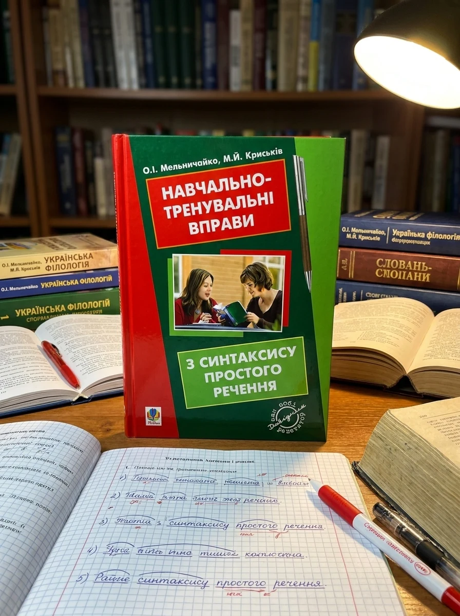 Навчально-тренувальні вправи з синтаксису простого речення