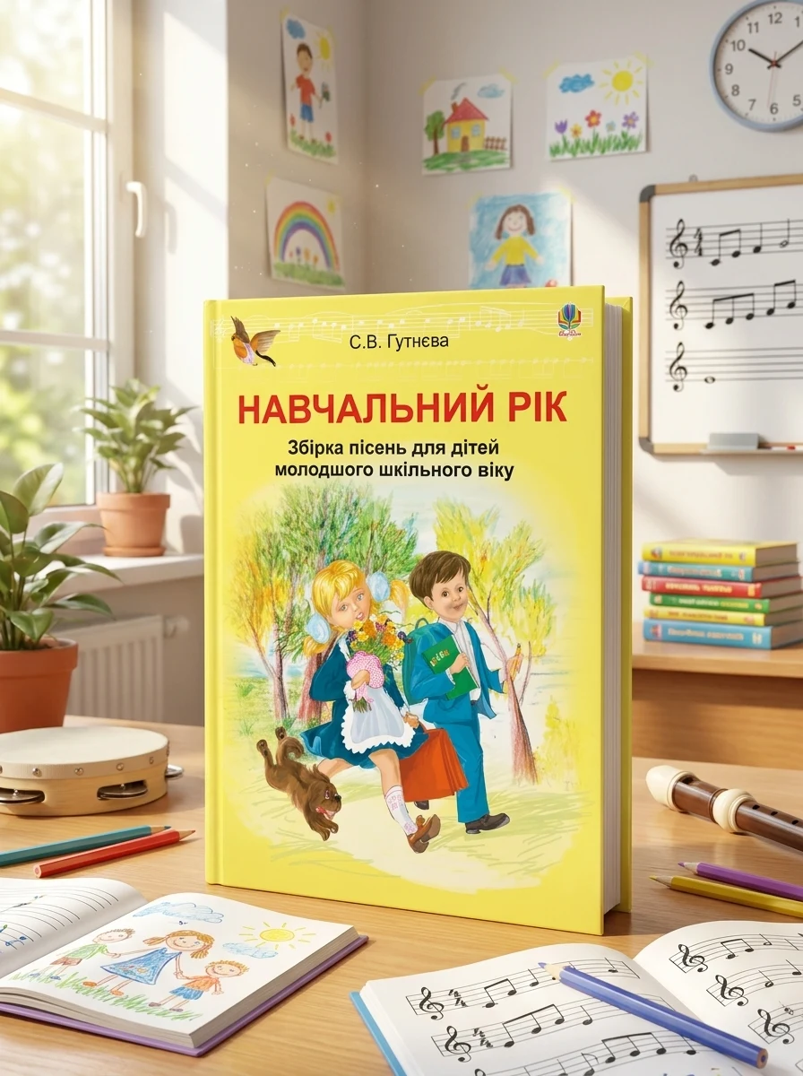 Навчальний рік. Збірка пісень для дітей молодшого шкільного віку — Дитяча література