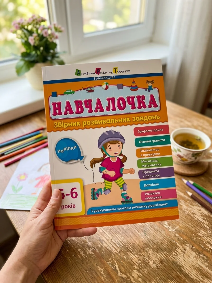 Навчалочка 5-6 років. Збірник розвивальних завдань — фото 2