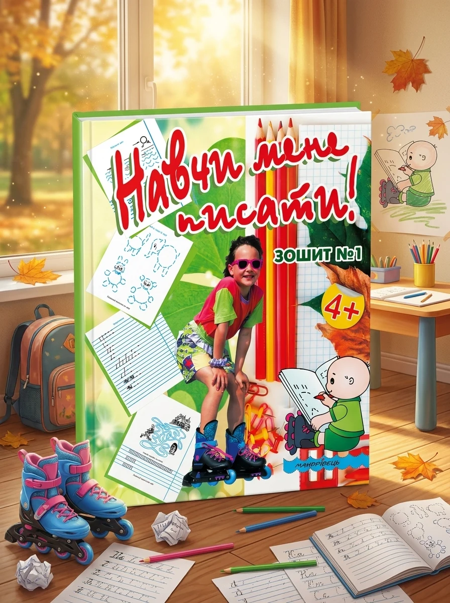 Навчи мене писати. Зошит 1 — Книги
