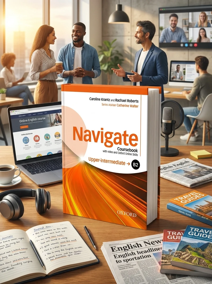 Navigate. B2 Upper-intermediate. Coursebook with DVD and Oxford Online Skills Program