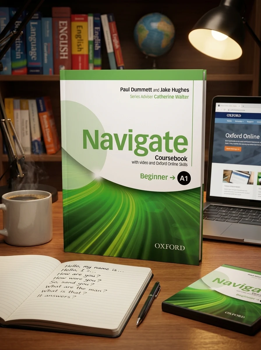 Navigate Beginner A1 Coursebook with DVD and Oxford Online Skills Program — Вивчення мов