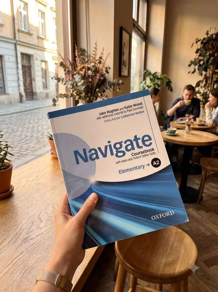 Navigate Elementary A2 Coursebook with DVD and online skills — Джейк Хьюз, обкладинка