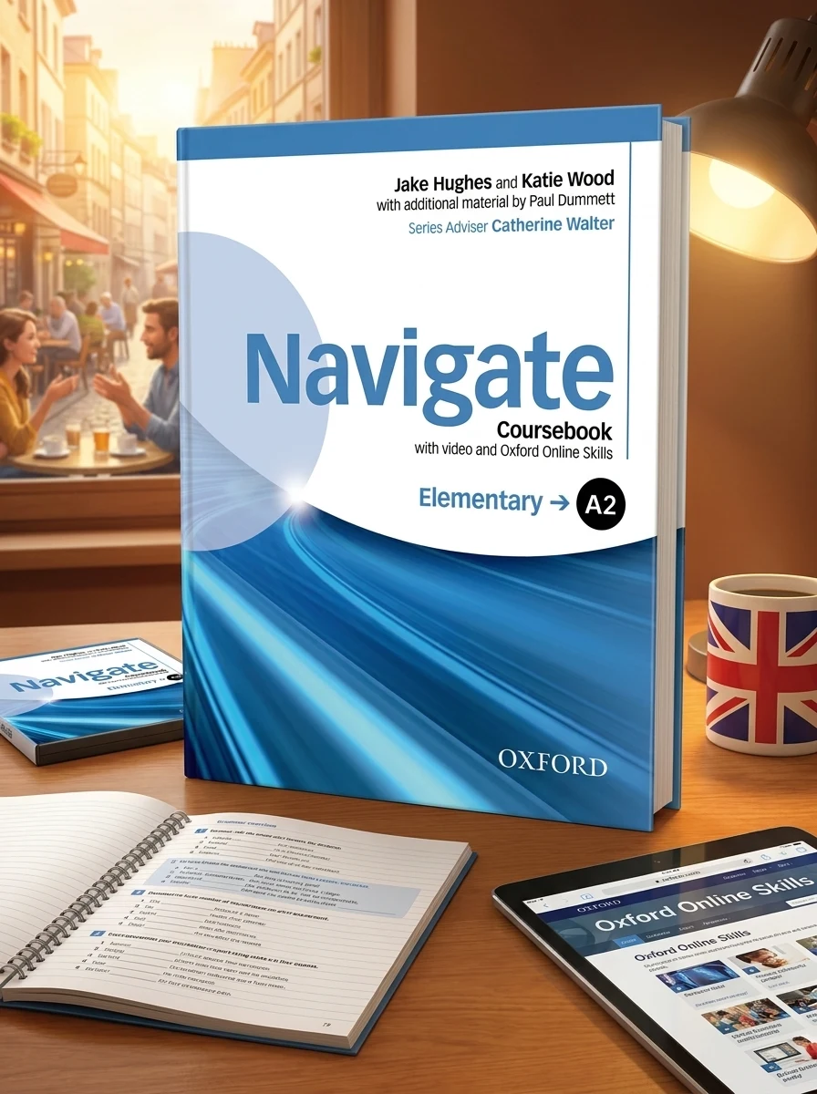 Navigate Elementary A2 Coursebook with DVD and online skills — Вивчення мов