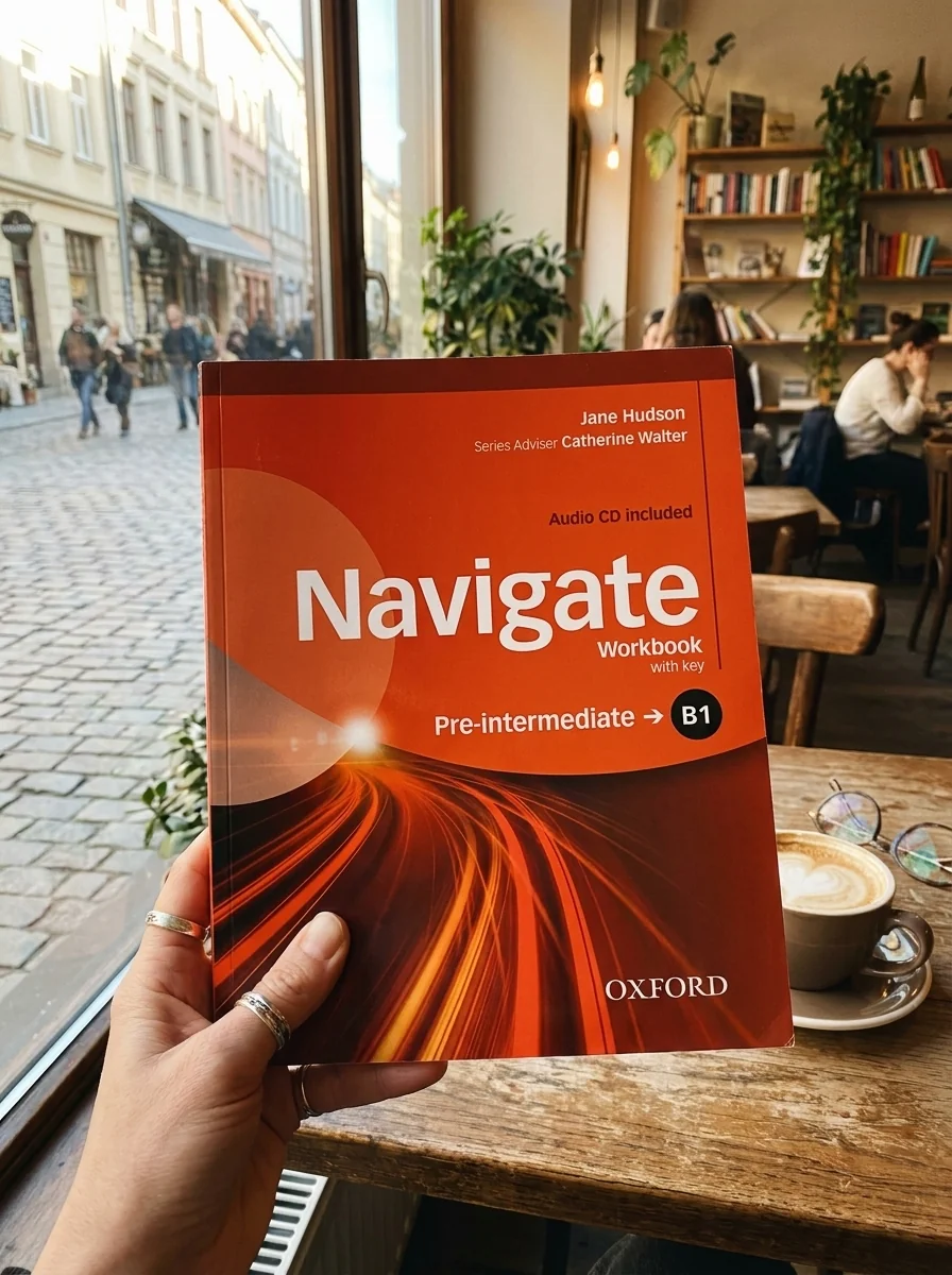 Navigate. Pre-Intermediate B1. Workbook With CD — Джейн Хадсон, обкладинка