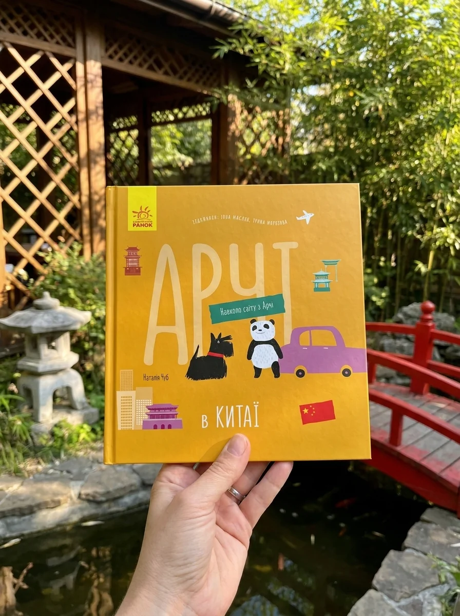 Навколо світу з Арчі. Арчі в Китаї — Пізнавальні книги для дітей