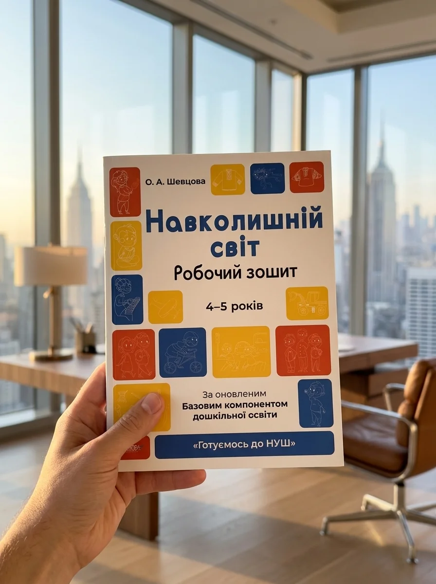 Навколишній світ. Робочий зошит. 4-5 років — Дитяча література