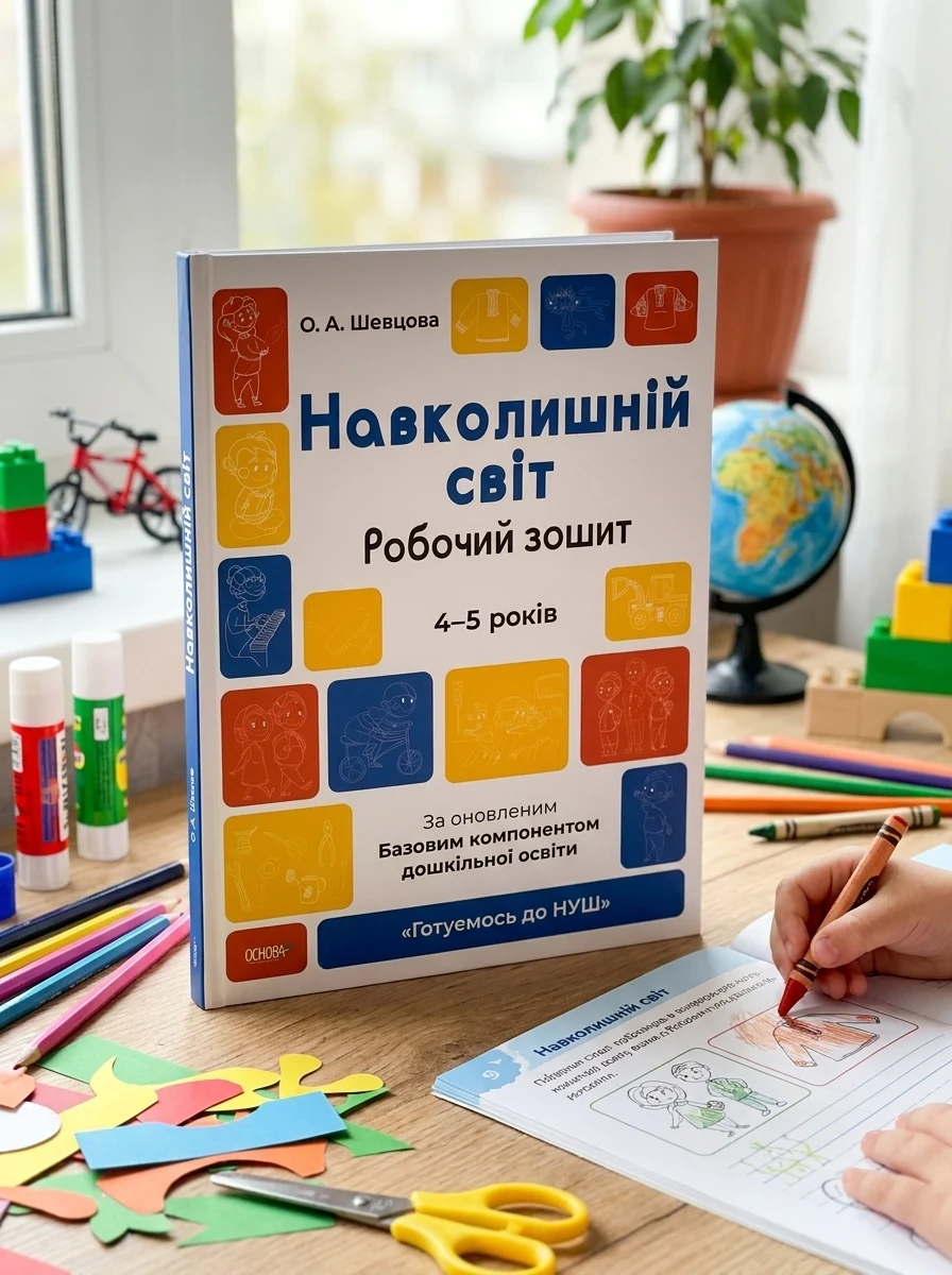Навколишній світ. Робочий зошит. 4-5 років — Дитяча література