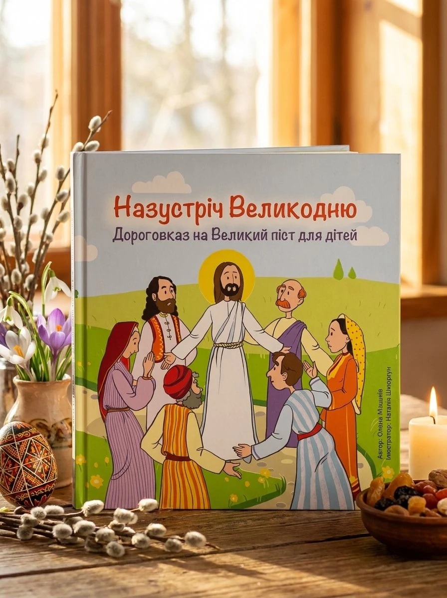 Назустріч Великодню. Дороговказ на Великий піст для дітей — Наталія Шморгун, обкладинка