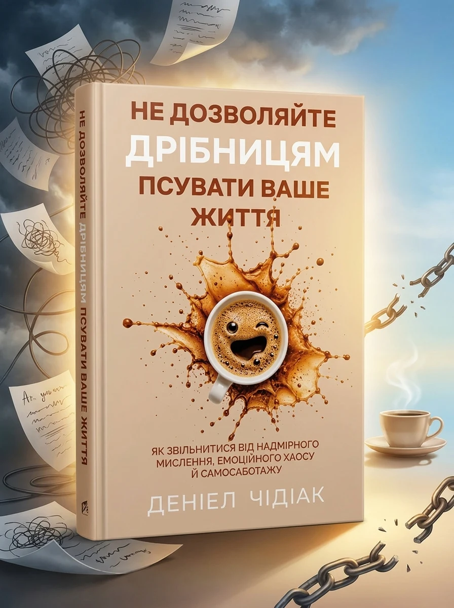 Не дозволяйте дрібницям псувати ваше життя. Як звільнитися від надмірного мислення, емоційного хаосу й самосаботажу — Наука та психологія