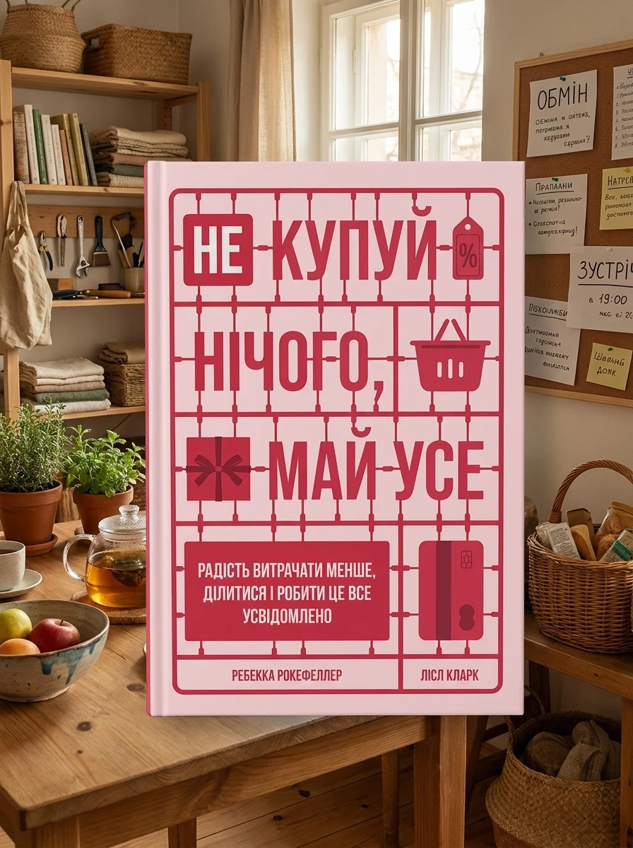 Не купуй нічого, май усе. Радість витрачати менше, ділитися і робити це все усвідомлено — Наука та психологія