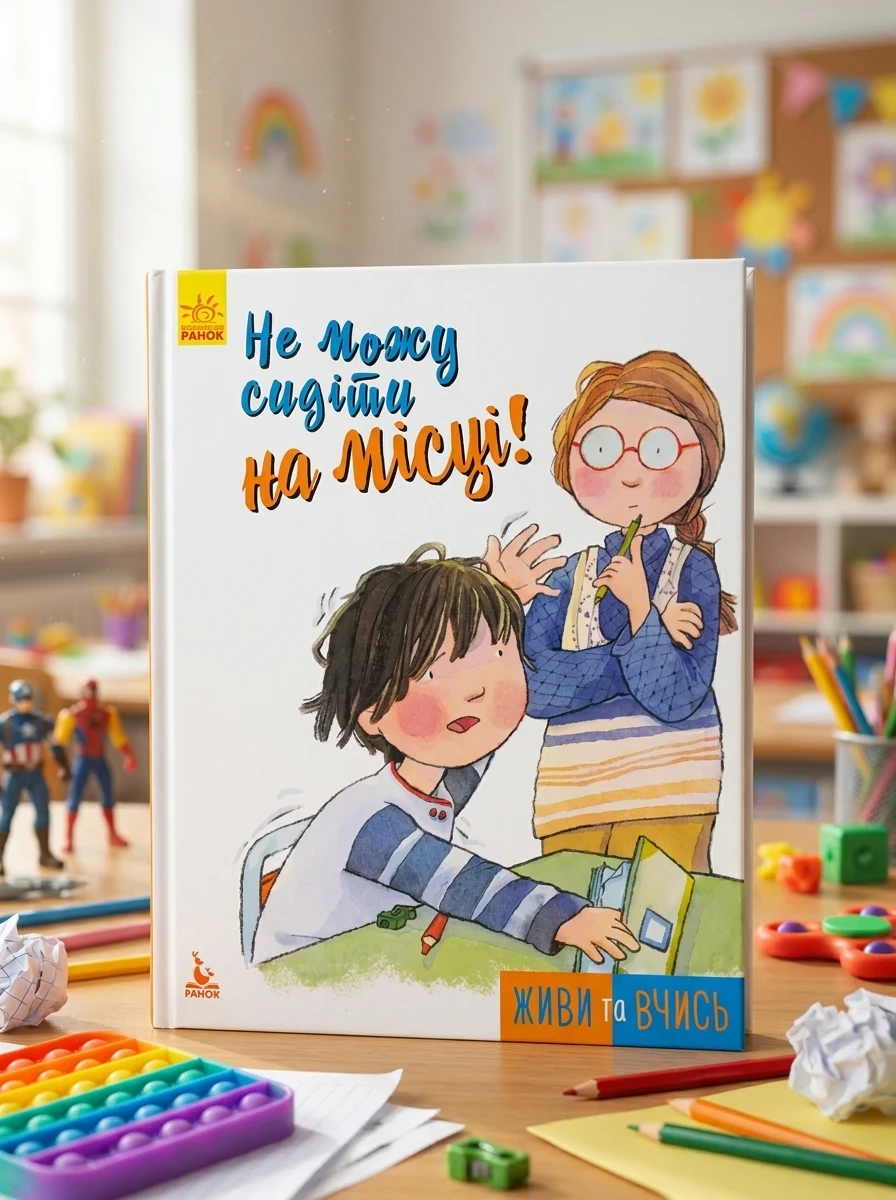 Не можу сидіти на місці, — Дитяча література