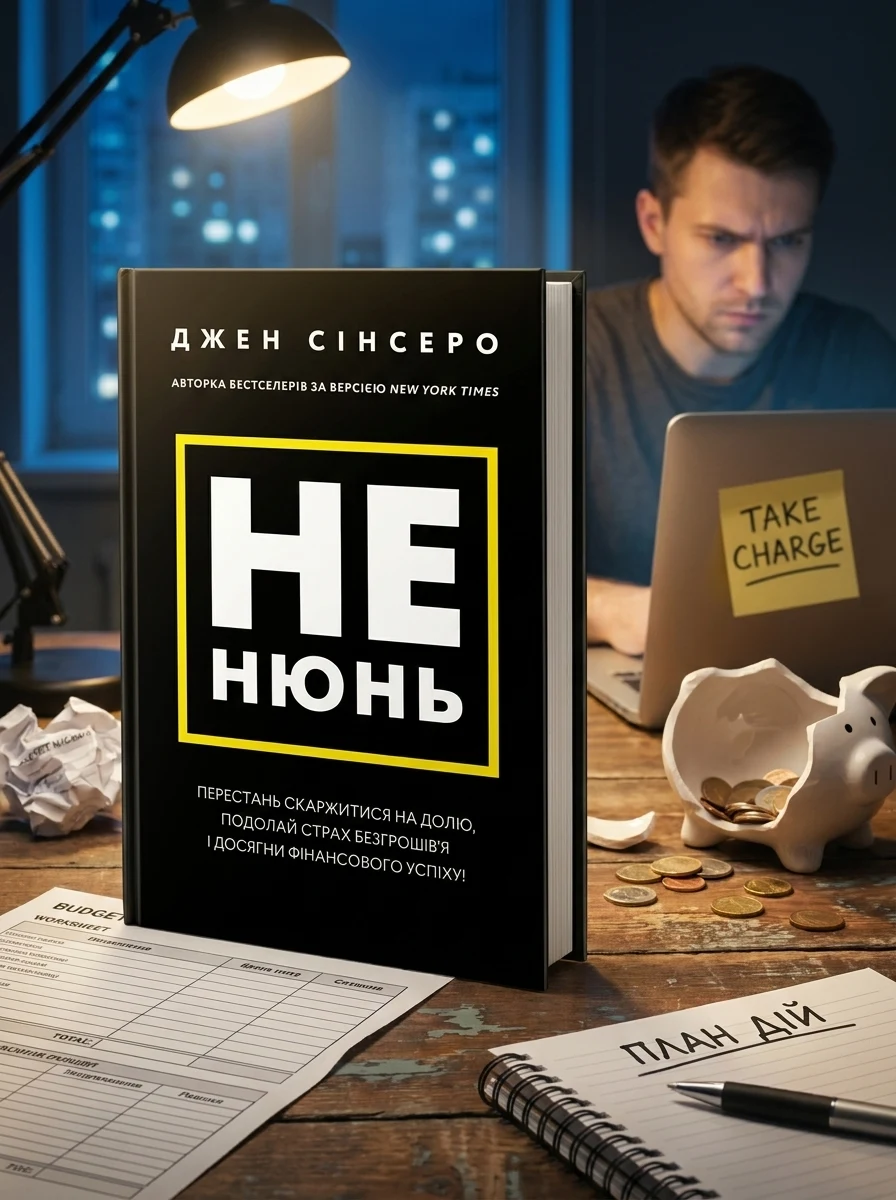 Не нюнь. Перестань скаржитися на долю, подолай страх безгрошів’я і досягни фінансового успіху — Бізнес та саморозвиток