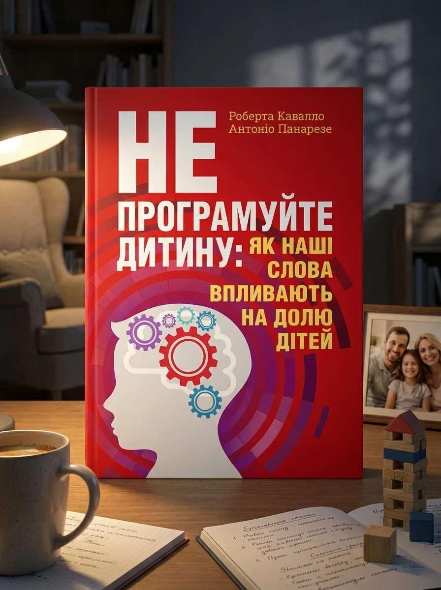 Не програмуйте дитину: як наші слова впливають на долю дітей — Роберта Кавалло, обкладинка