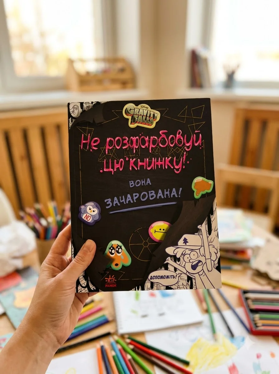 Не розфарбовуй цю книжку! — Дитяча література