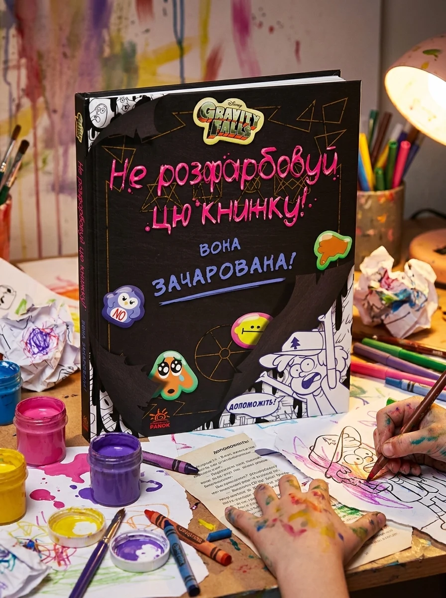 Не розфарбовуй цю книжку!, — Дитяча література
