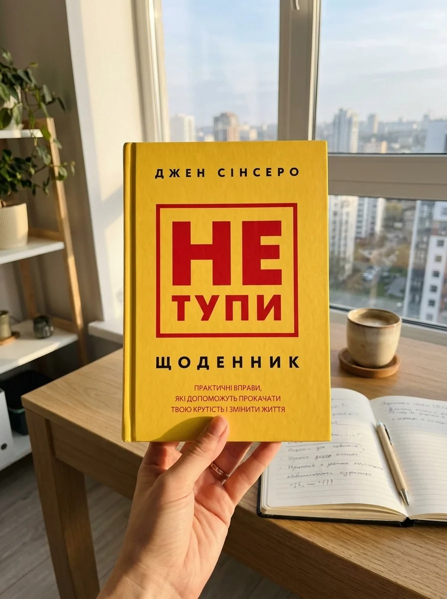 Не тупи. Щоденник. Практичні вправи, які допоможуть прокачати твою крутість і змінити життя — Джен Сінсеро, фото 2
